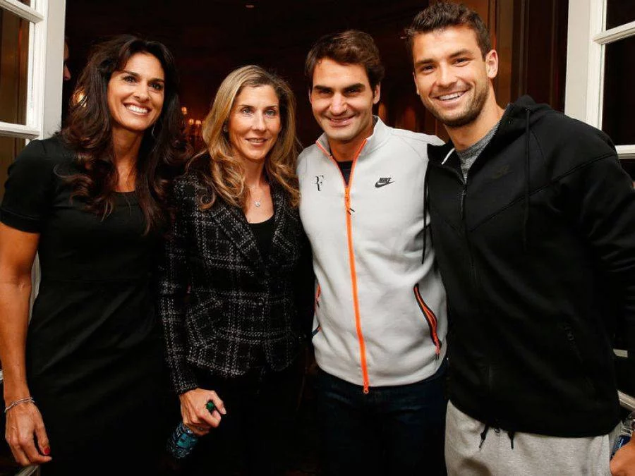 Григор Димитров и Моника Селеш