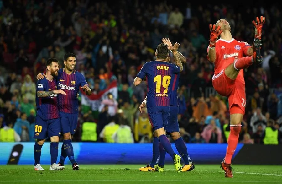 Барселона Олимпиакос