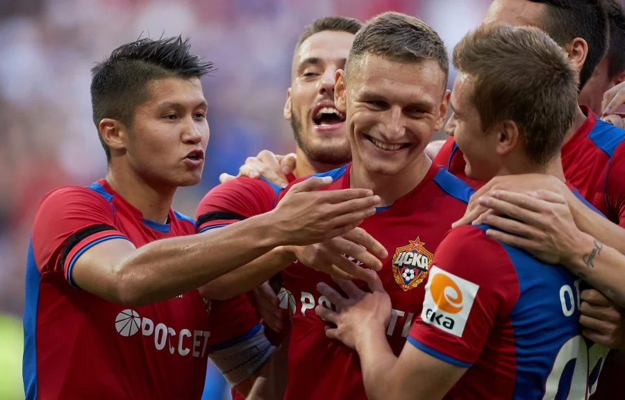 ЦСКА Москва в средата на класирането