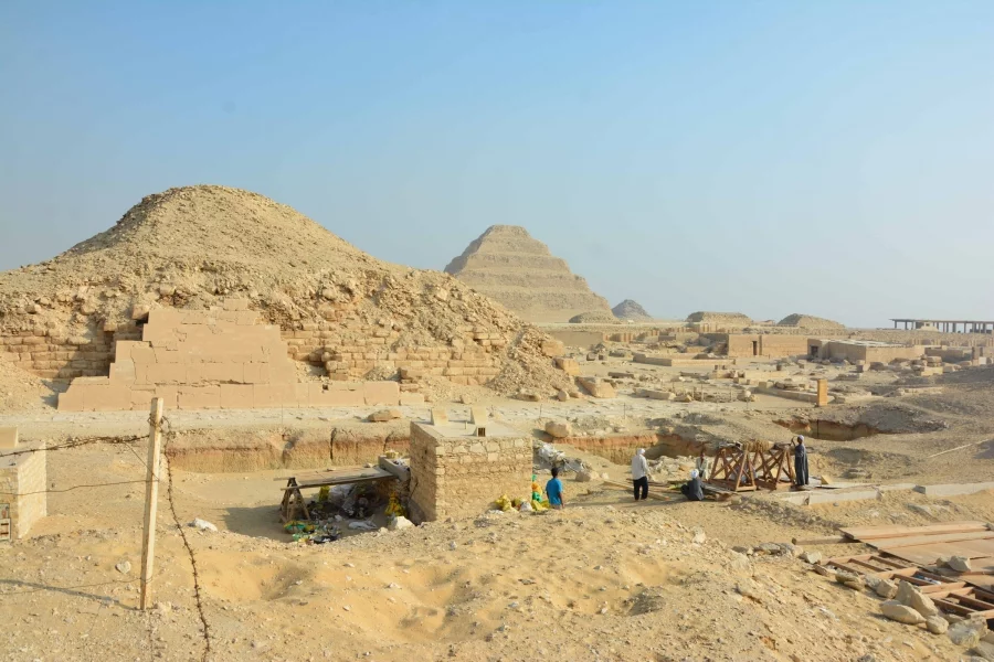 пирамидата на Унас, пирамида на Джосер
