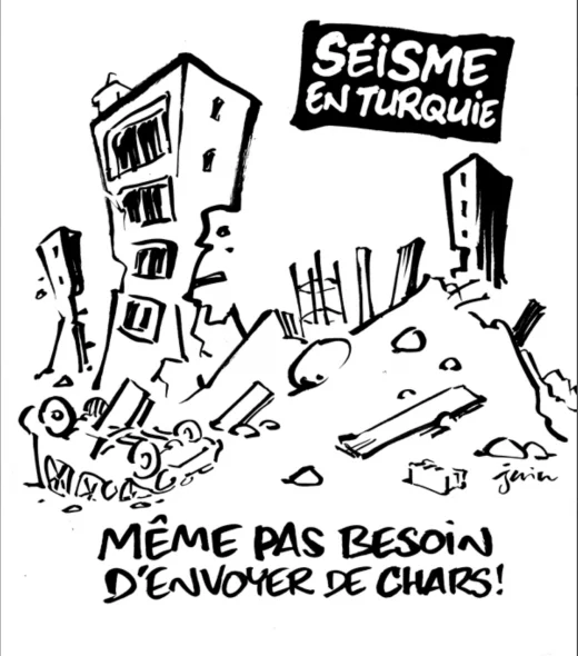 Шарли Ебдо Турция заметресения 
