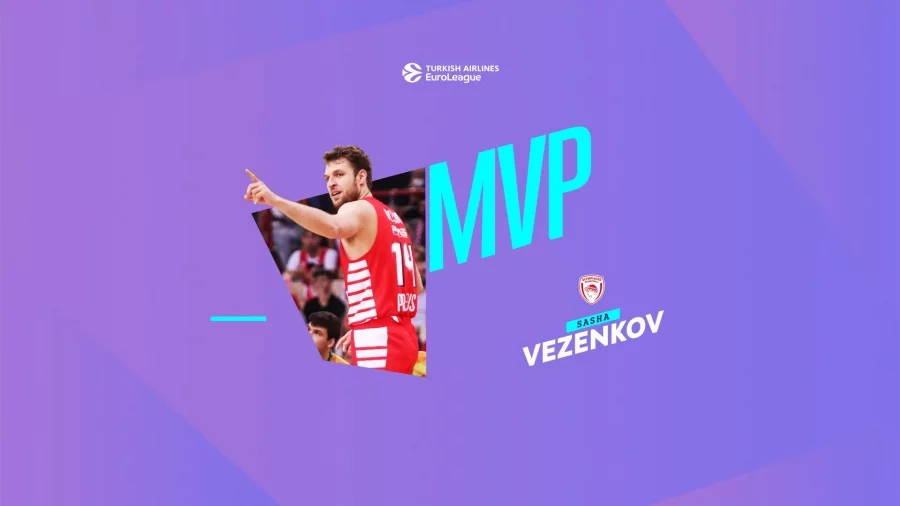 Александър Везенков - "MVP" на Евролигата за сезон 2022/23