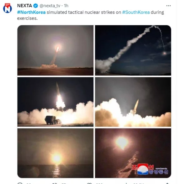 Северна Корея симулира ядрени удари срещу Сеул