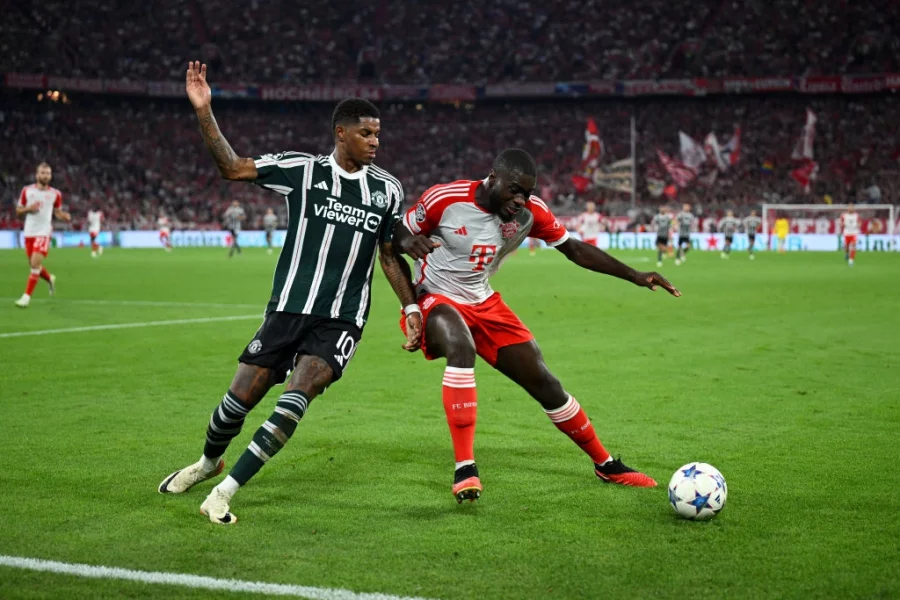 Манчестър Юнайтед Байерн Мюнхен Маркъс Рашфорд Дайо Упамекано