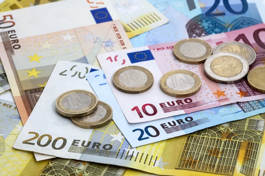 Евро Банкноти Пари