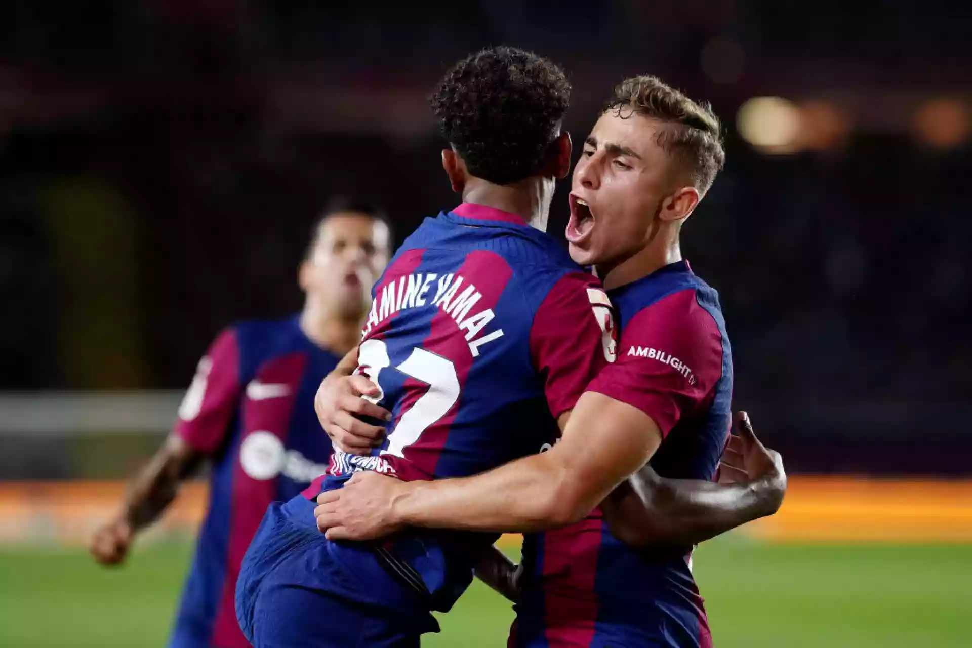 Ламин Ямал и Фермин Лопес гол за Барселона