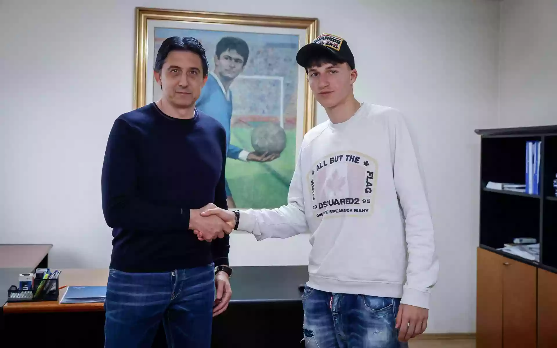 Кристиян Йовов с Даниел Боримиров