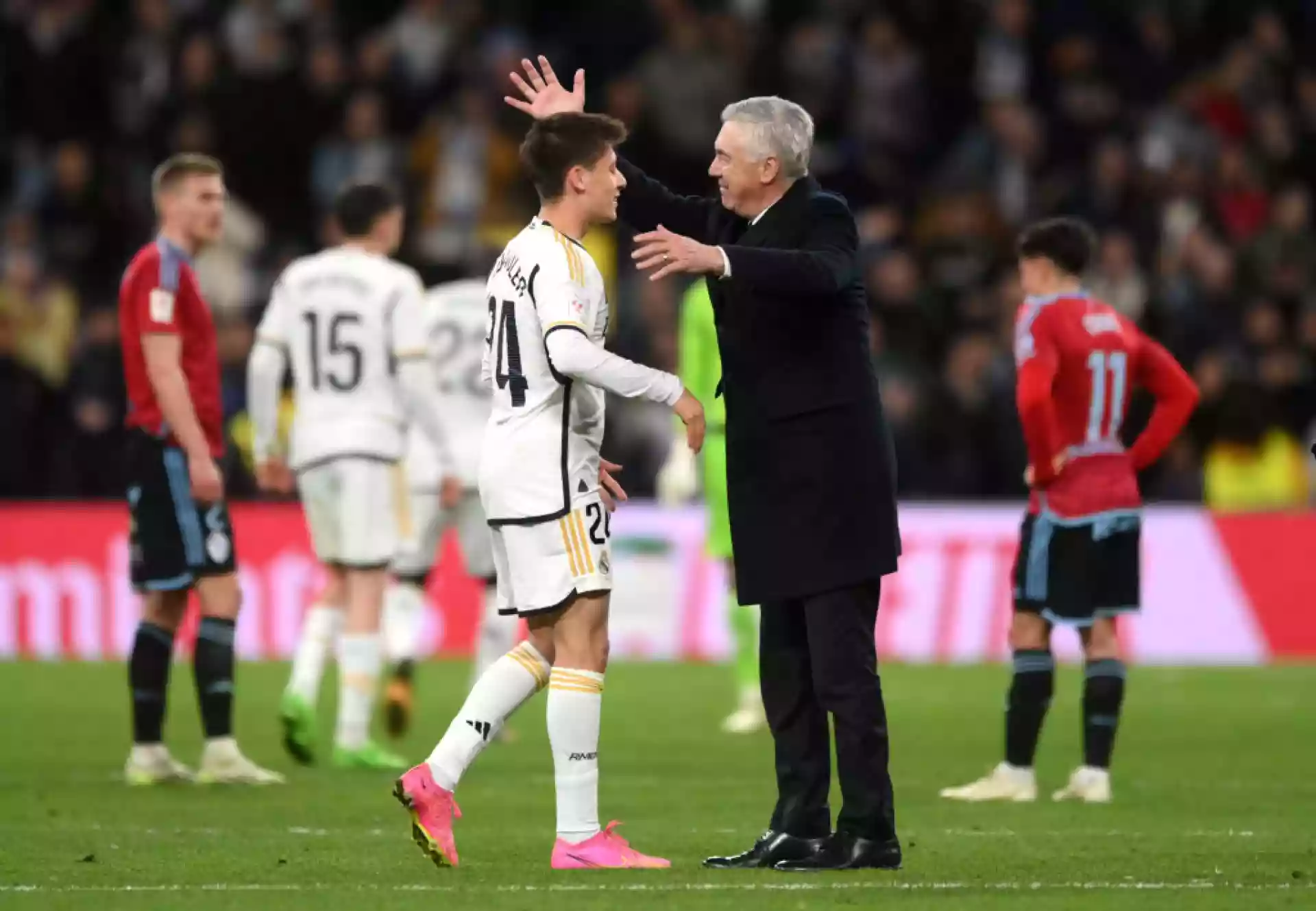 Карло Анчелоти веднага поздрави играча на Реал Мадрид