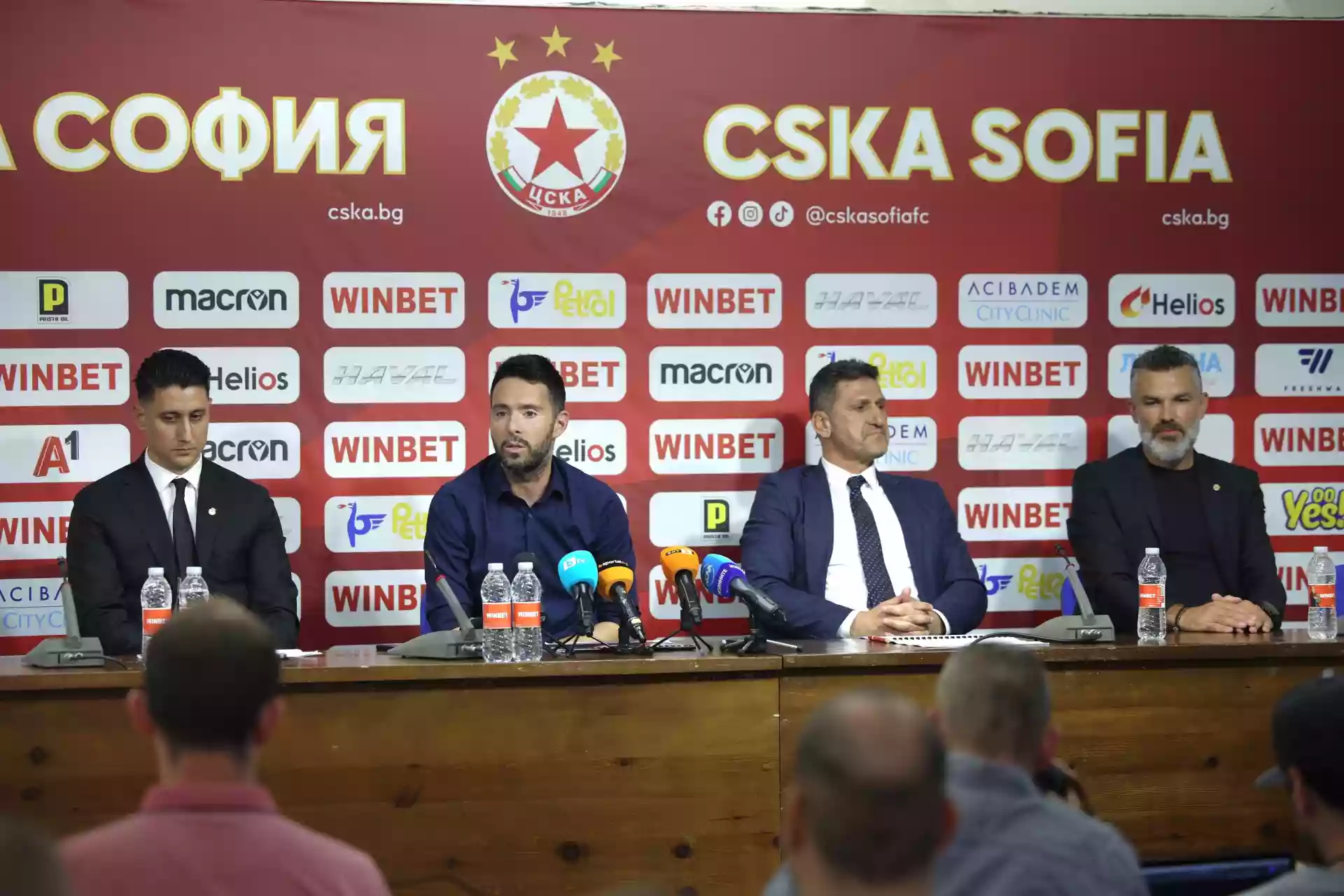 ЦСКА даде обширна пресконференция за промените в клуба