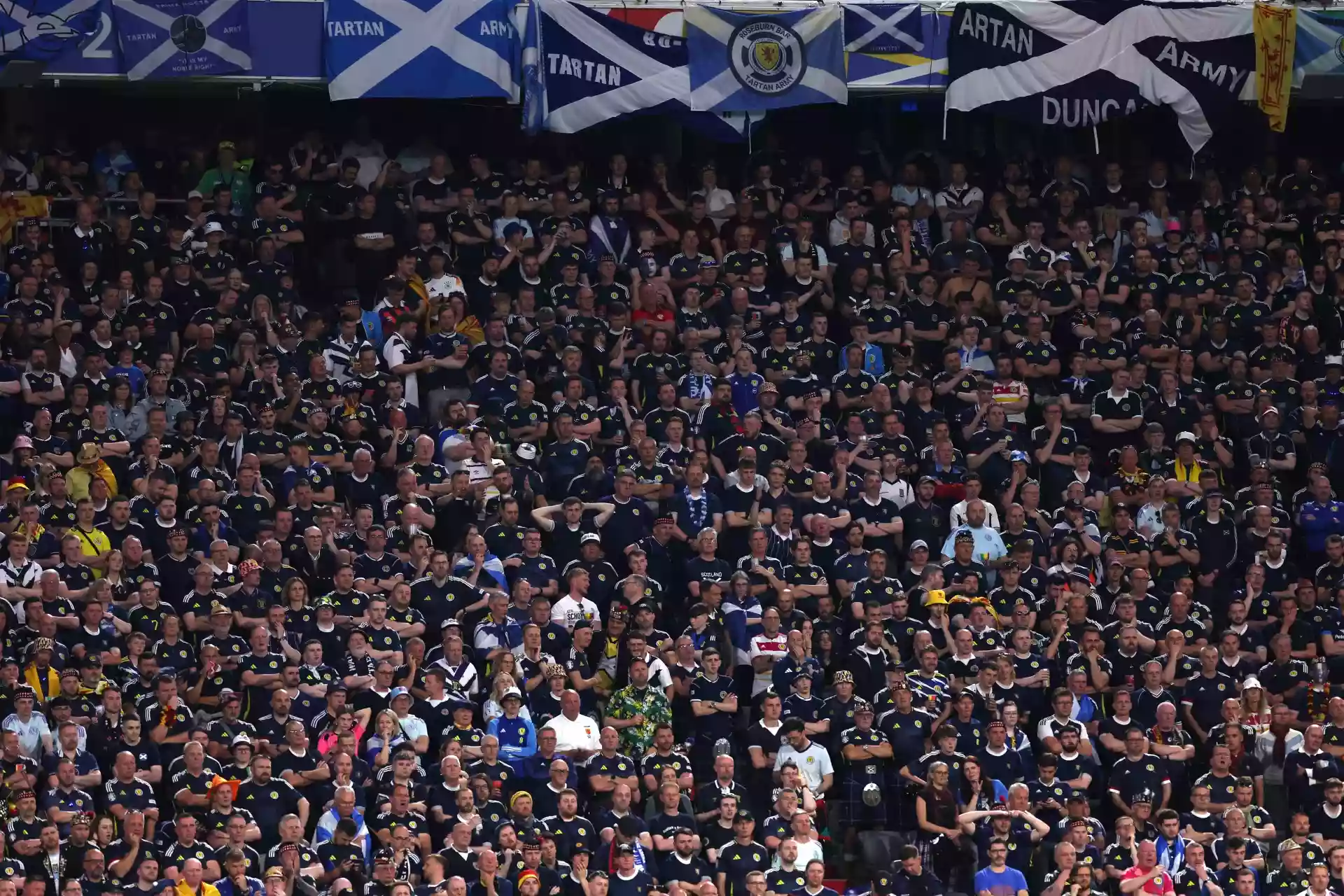 Феновете на Шотландия превзеха Евро 2024