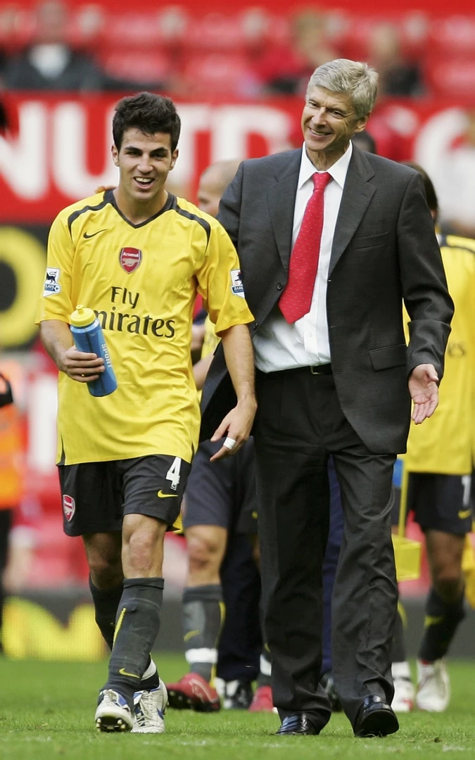 Сеск Фабрегас Арсен Венгер Арсенал