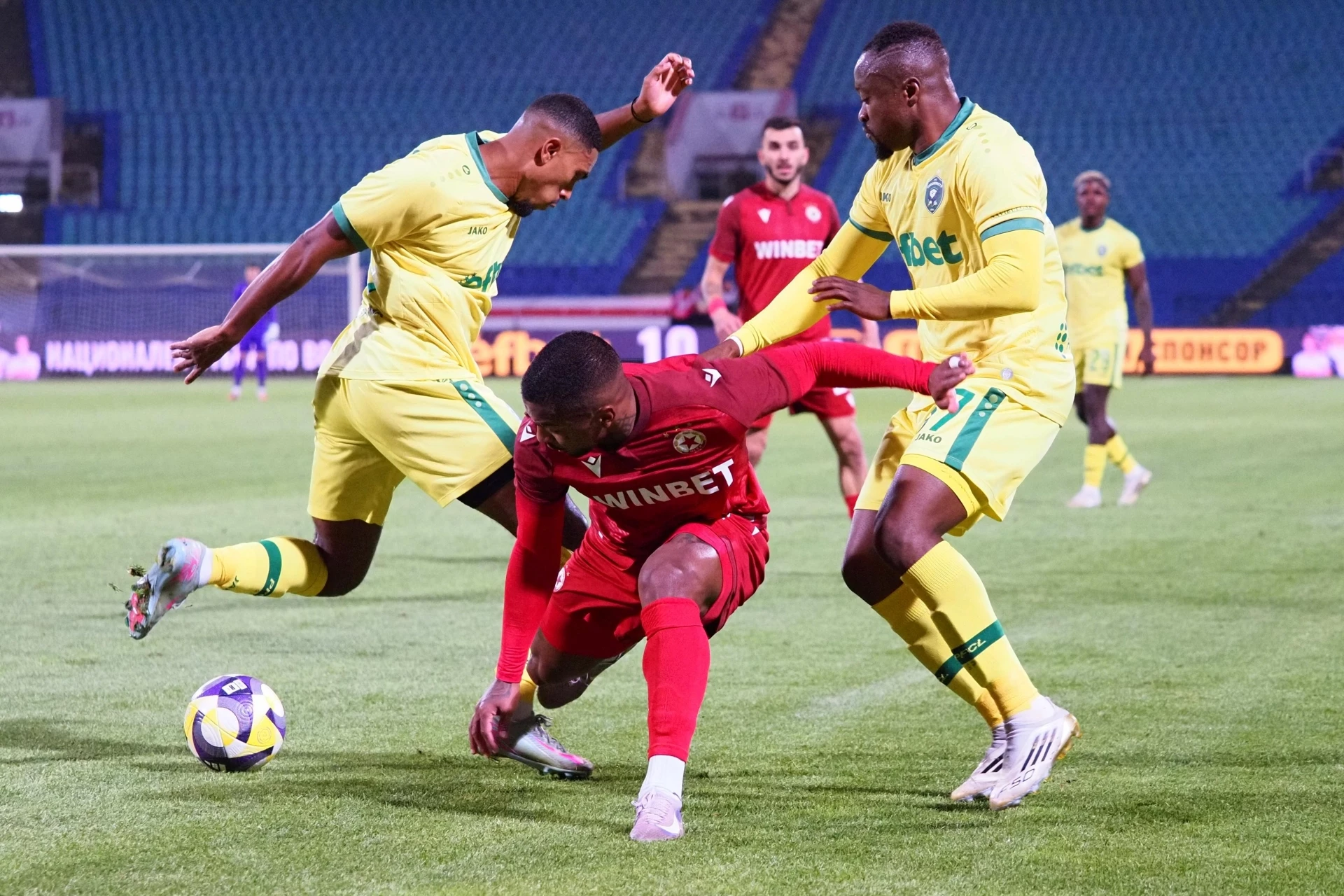 ЦСКА Лудогорец Давид Пастор Бърнард Текпетей