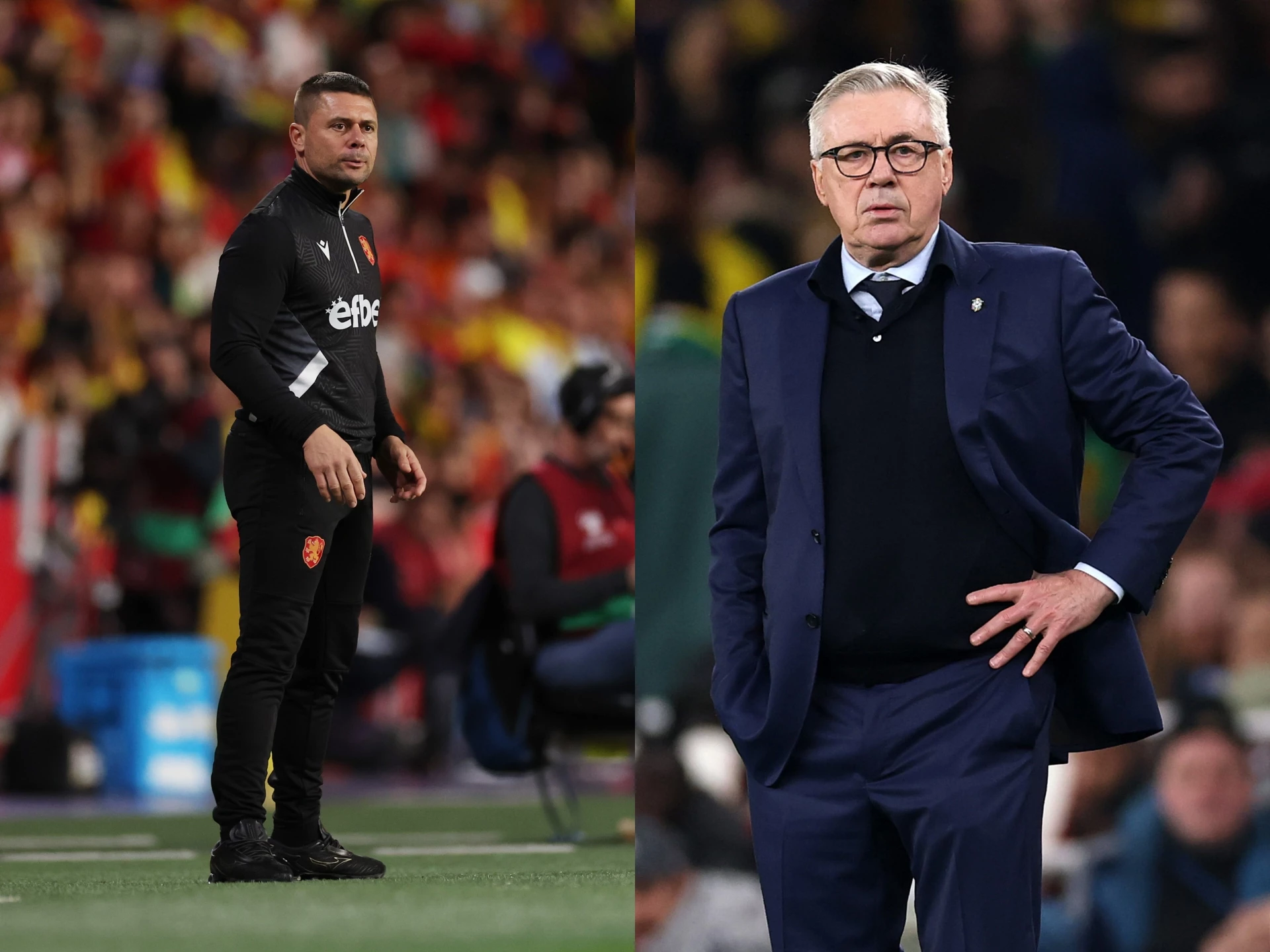 Александър Димитров и Карло Анчелоти