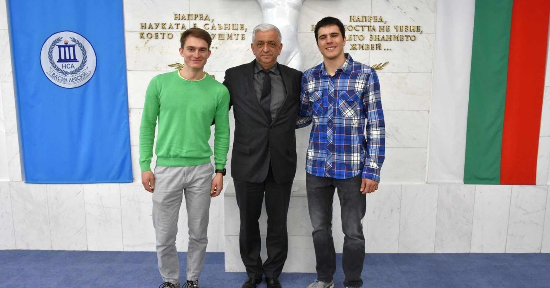 Тервел Замфиров, Александър Кръшняк и Красимир Петков