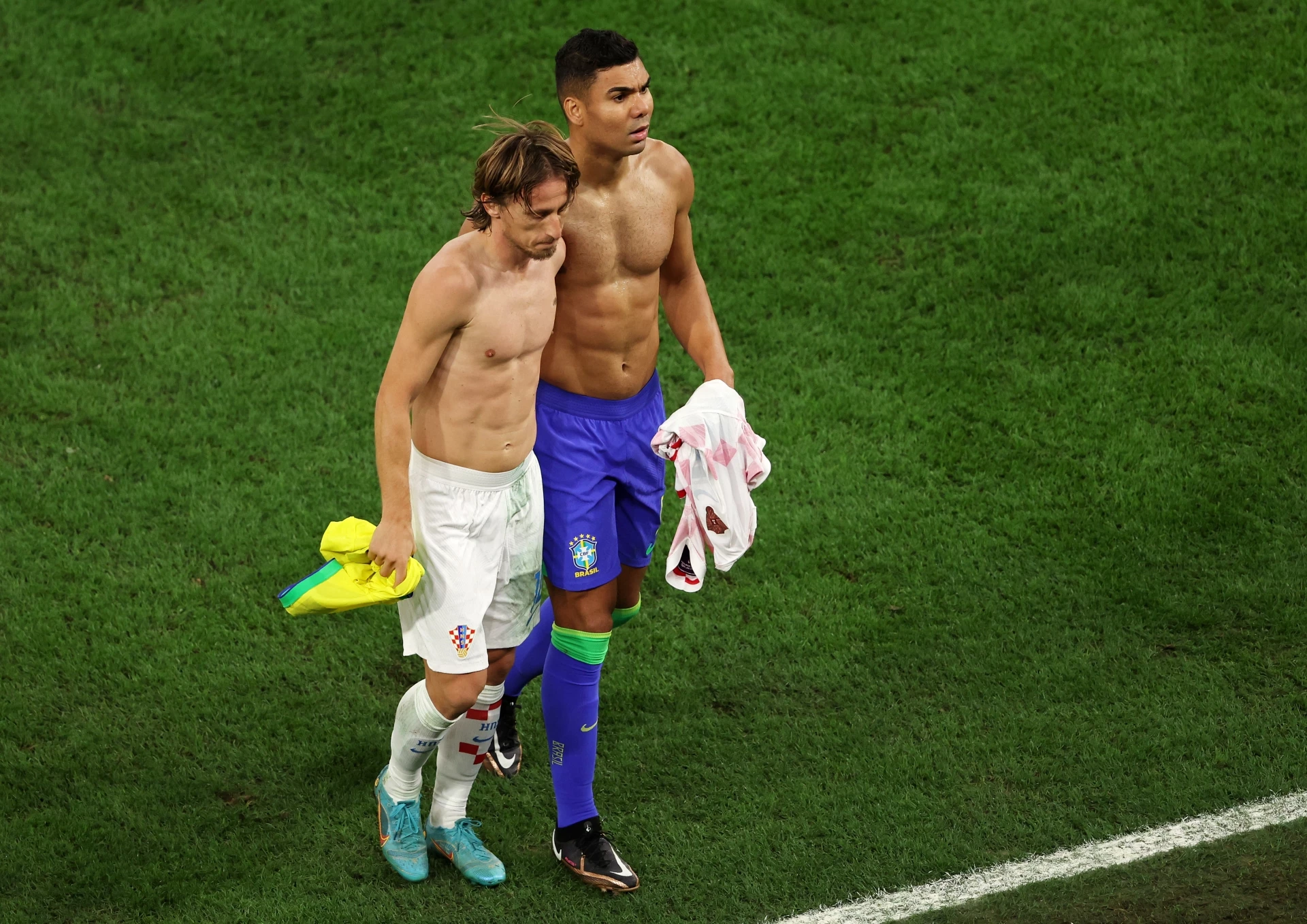 Лука Модрич и Каземиро