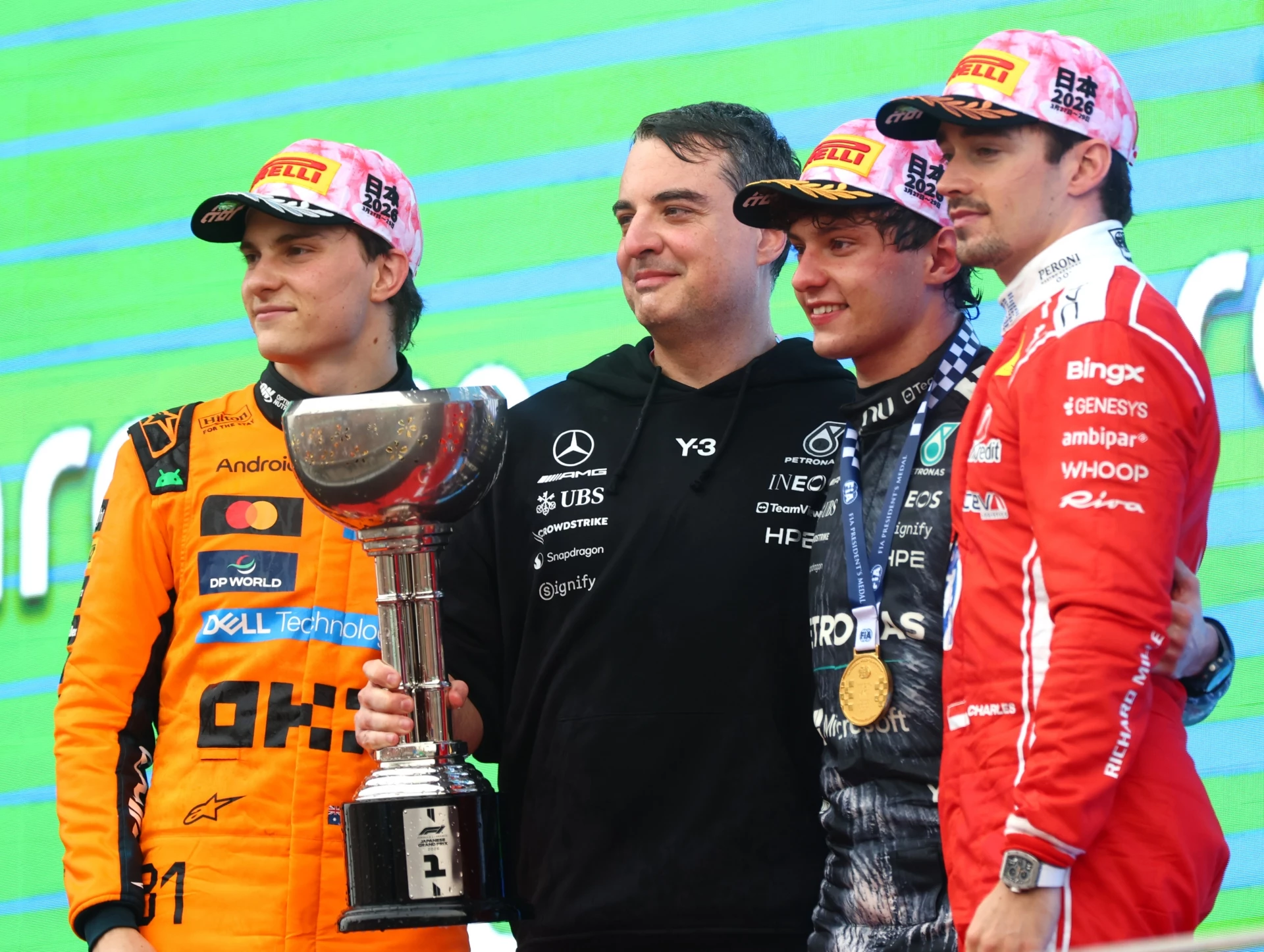 Формула 1 подиум