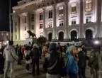 Протест пред Съдебната палата иска оставката на Сарафов (ВИДЕО)
