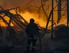 Огромен пожар бушува в Република Бурятия (ВИДЕО)