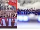 На косъм от трагедия: Полицията предотвратила невиждано меле между фенове на ЦСКА и Левски
